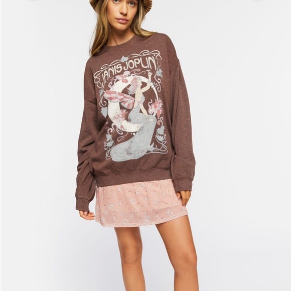 ISO JANIS JOPLIN CREWNECK F21- NOT FOR SALE - Picture 4 of 5
